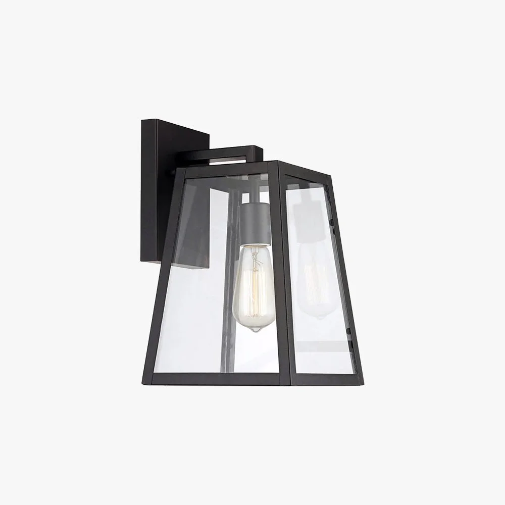 Unique Alessio Schwarz Außenbereich Wandlampe ∅20CM Certified