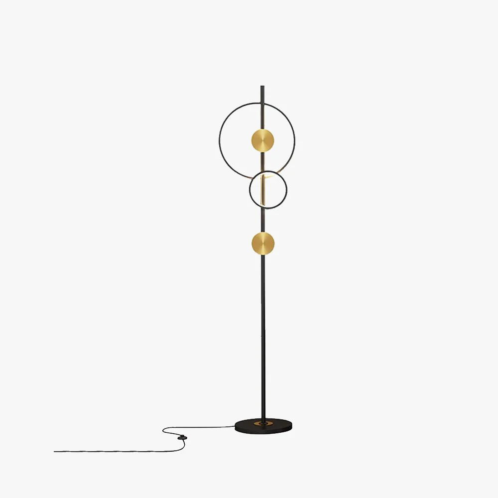 Excellent Arisha Ring Stehlampe 2-flammig 170CM Lang Exclusive