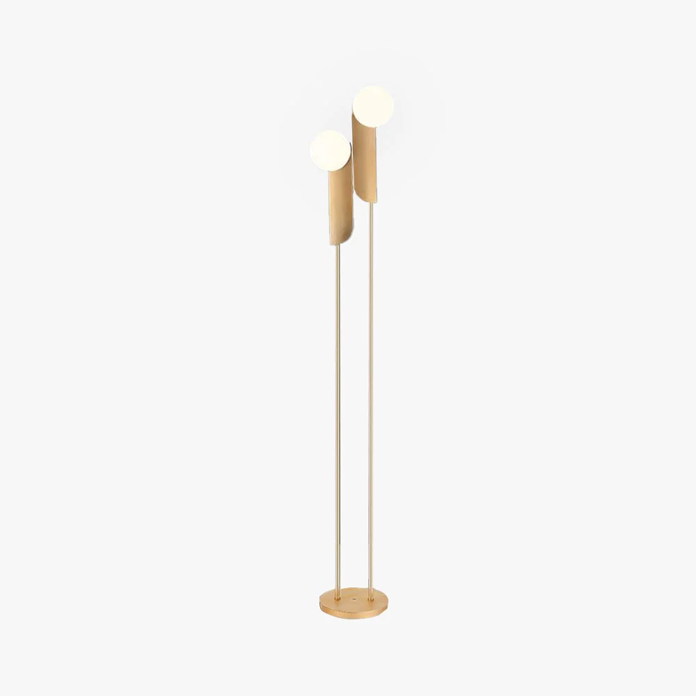 Versatile Salgado Stehlampe Metall 2-flammig 165CM Lang High-Quality
