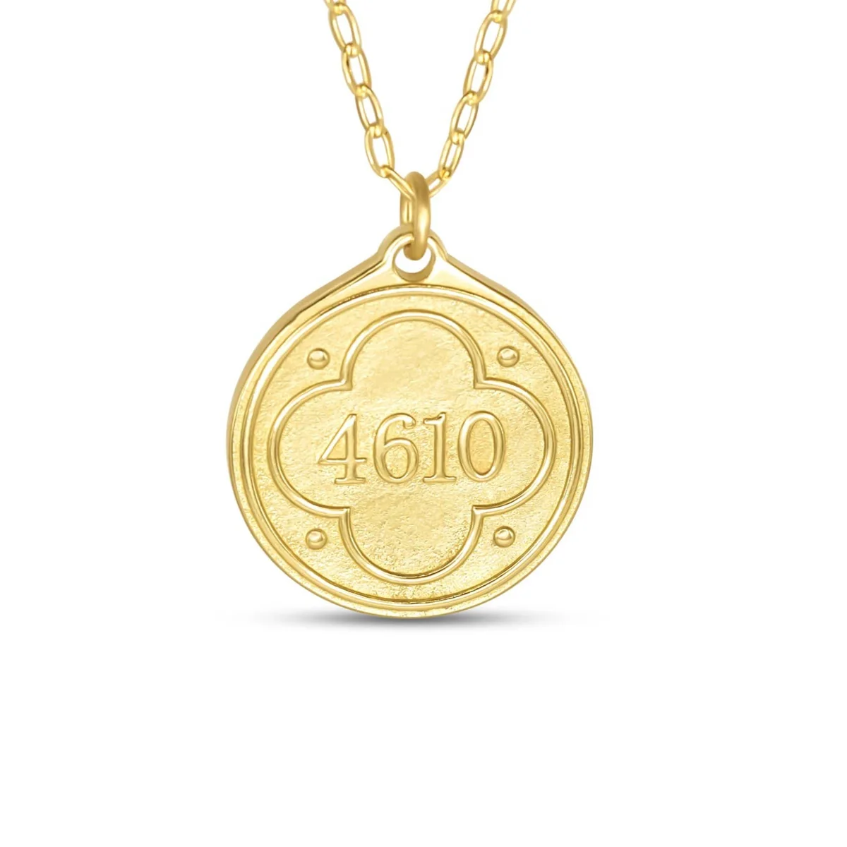 Premium Be Still Pendent Gold Psalm 46 10 Verse Necklace Recyclable