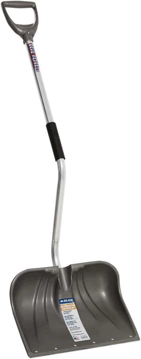 Fashionable Rugg Back-Saver Snow Shovel Versatile