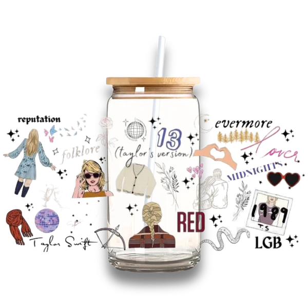 Fashionable Tay Tay Glass Tumbler Sustainable