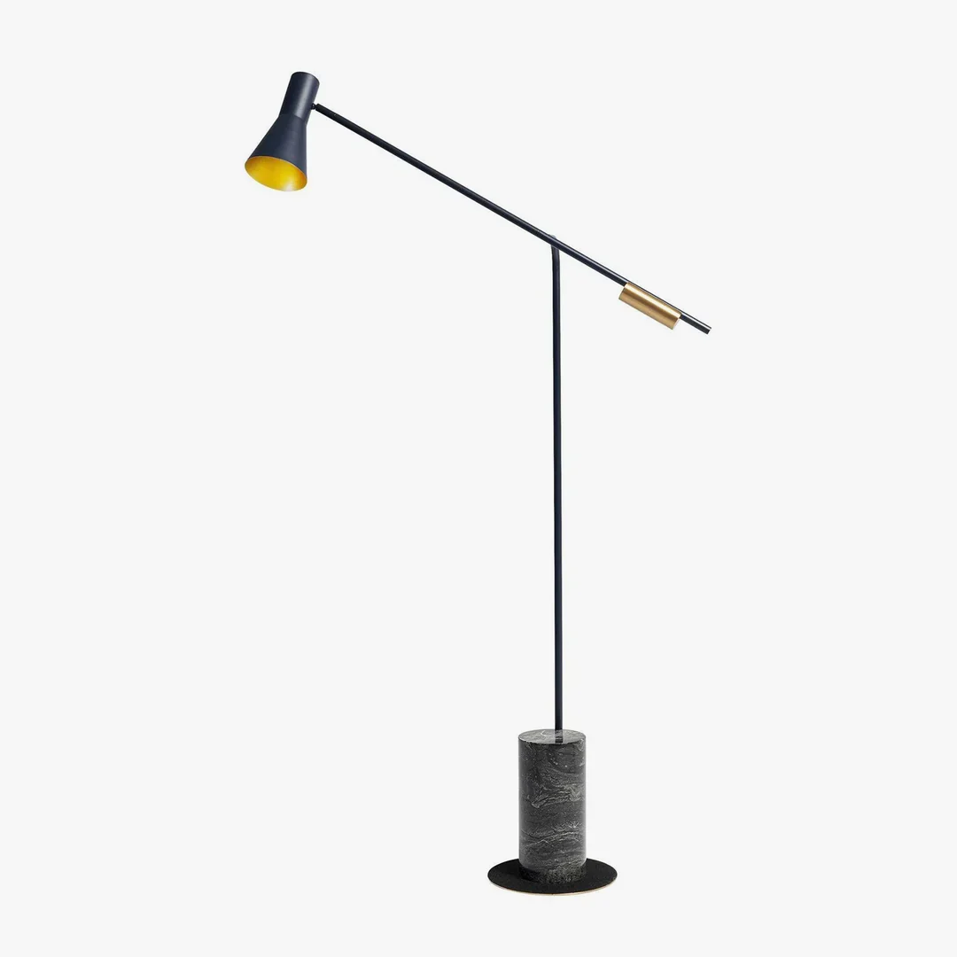 Crafted Metro Marble Floor Lamp Fast