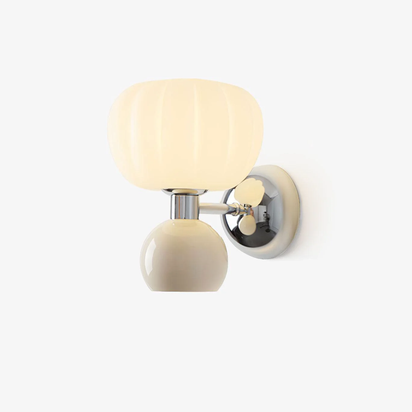 Clean Moderno Cream Sconce Responsible