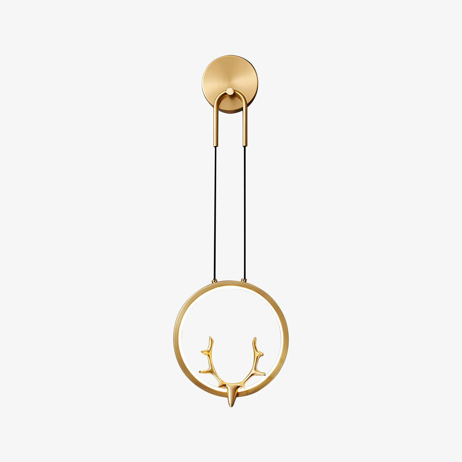 Verified Golden Antler Wall Light High-Grade