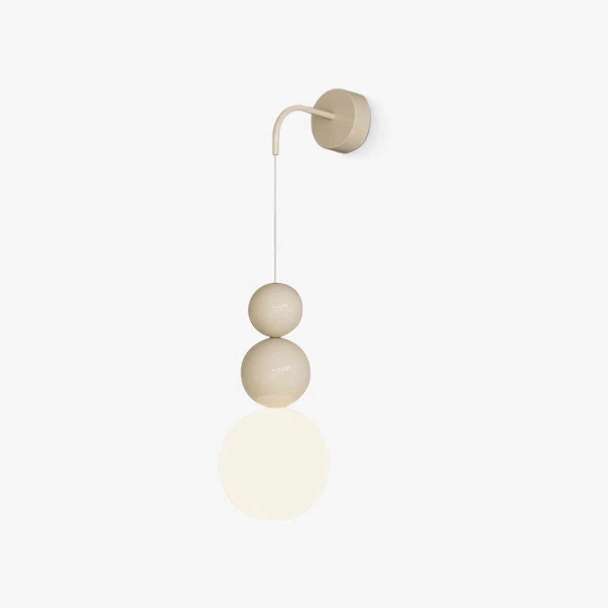Reusable Acrylic Three Ball Wall Lamp Carefully Designed