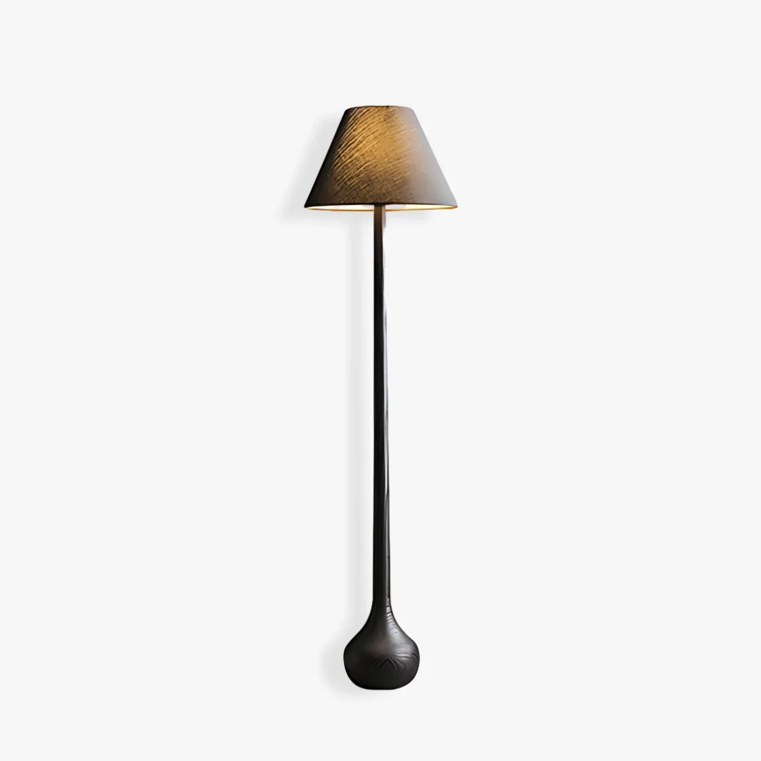 Fine Crafted Simple Log Floor Lamp Safe