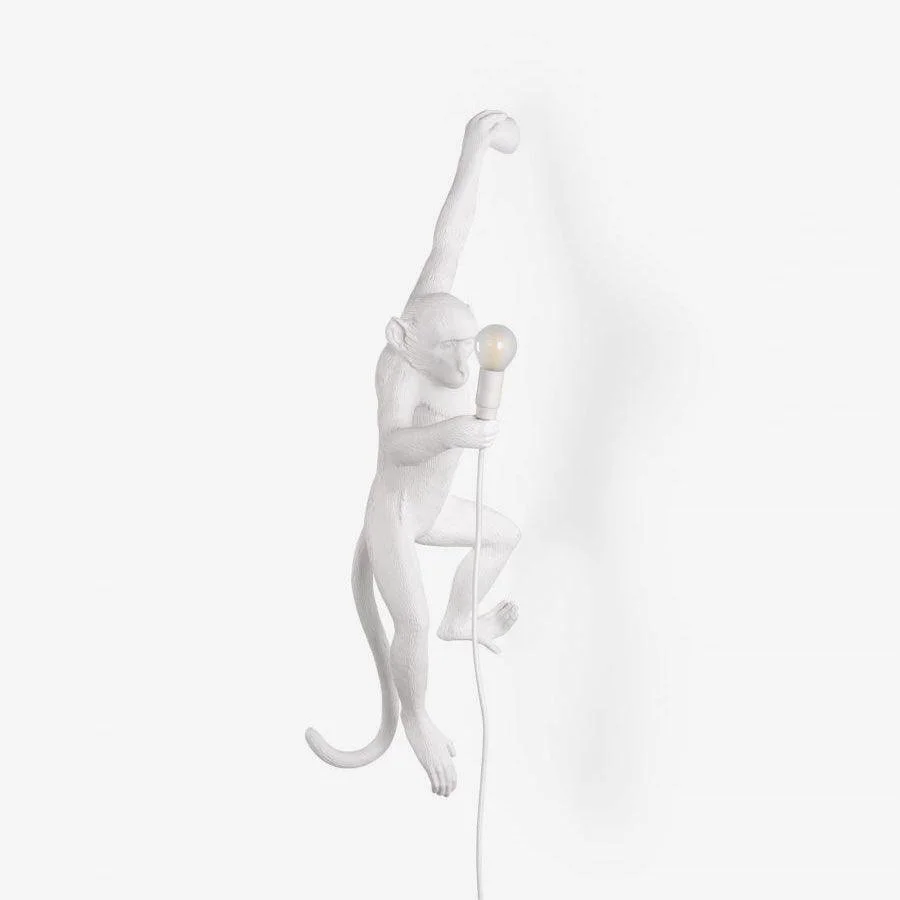Modern Monkey Wall Lamp Enhanced