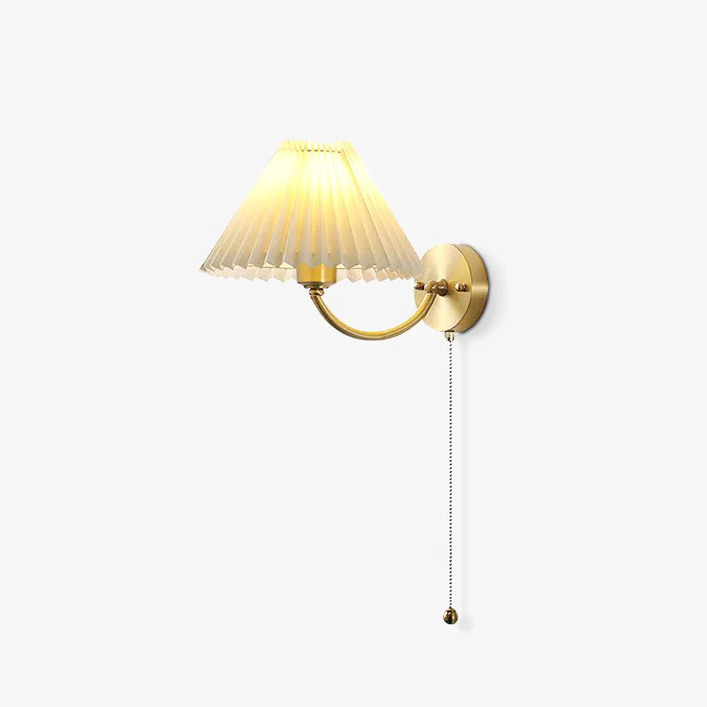 Quality Pleated Wall Lamp Efficient