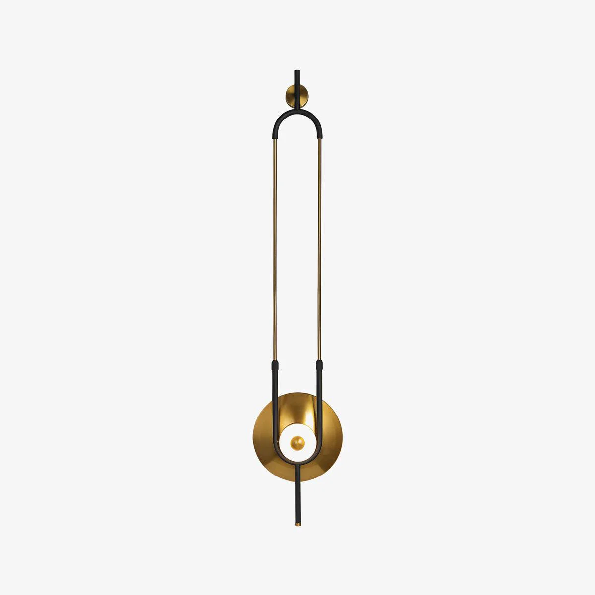 Organic Ellipse Ring Marble Wall Light Easy-to-Use