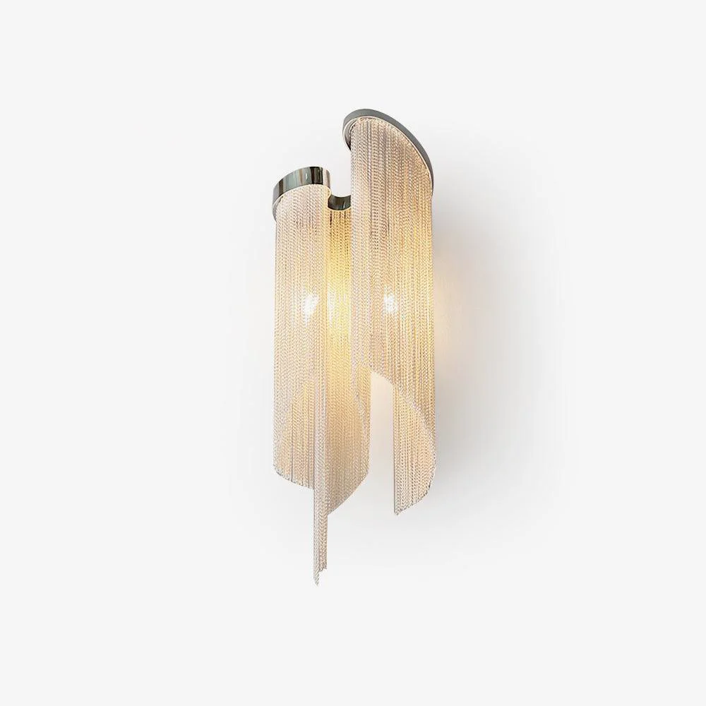 Recyclable Chain Tassel Wall Lamp Artisan