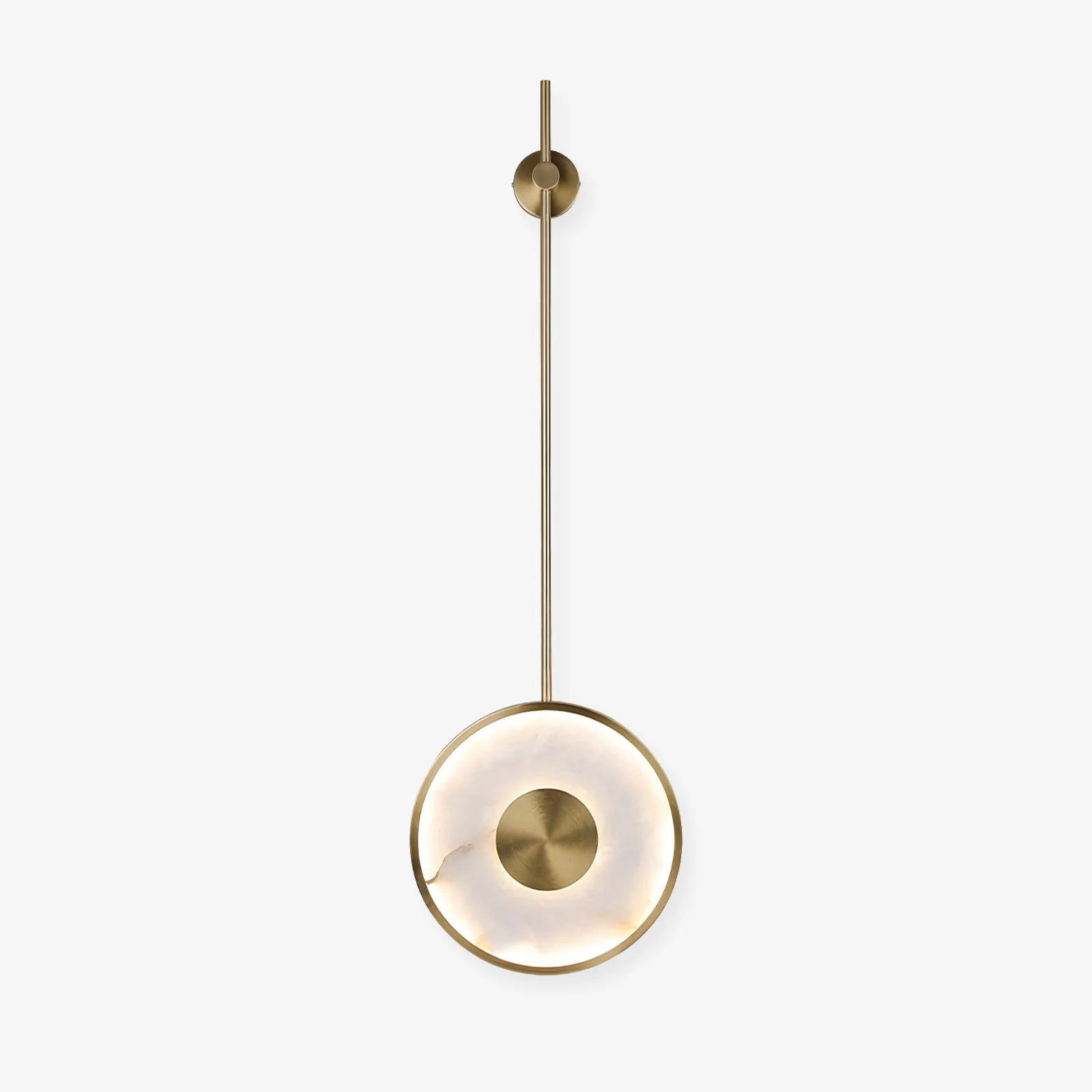 Premium Round Marble Wall Lamp Smart