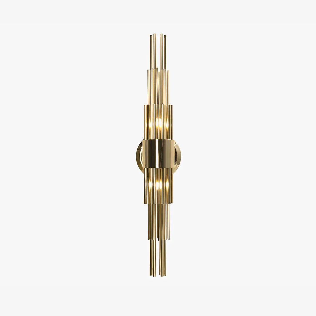 Excellent Gold Streamline Wall Lamp Outstanding