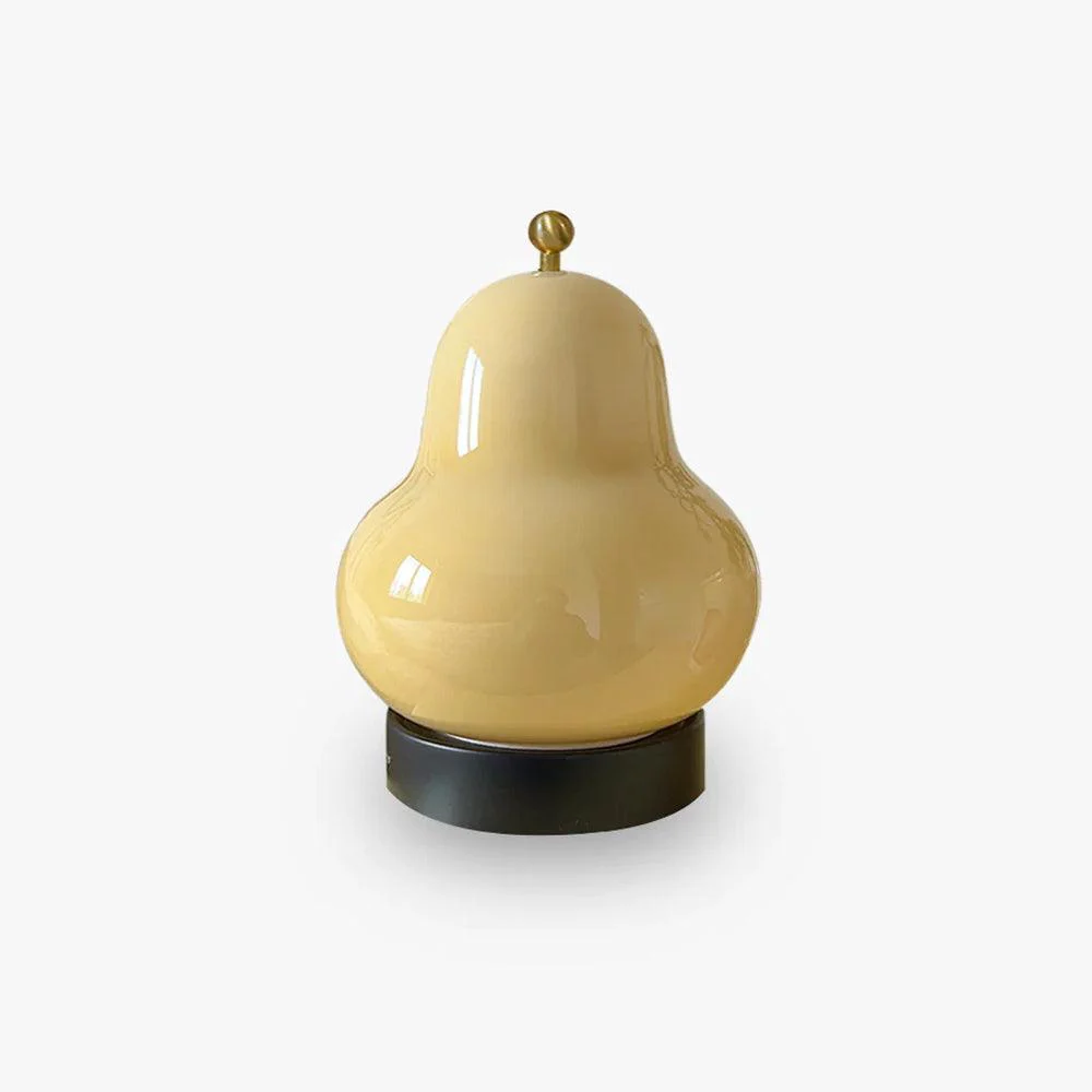 Powerful Pear Built-in Battery Table Lamp Certified