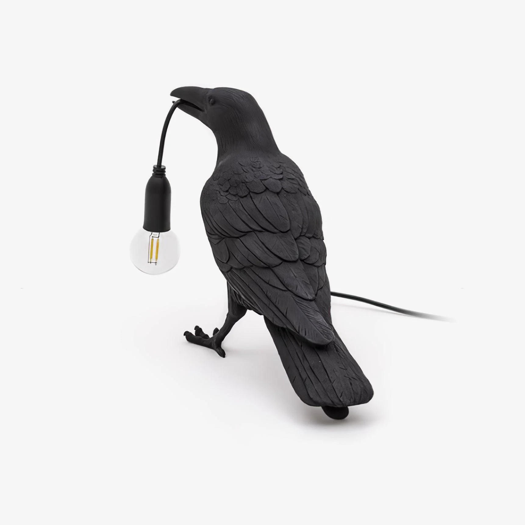 Fashionable Raven Resin Table Lamp High-Performance
