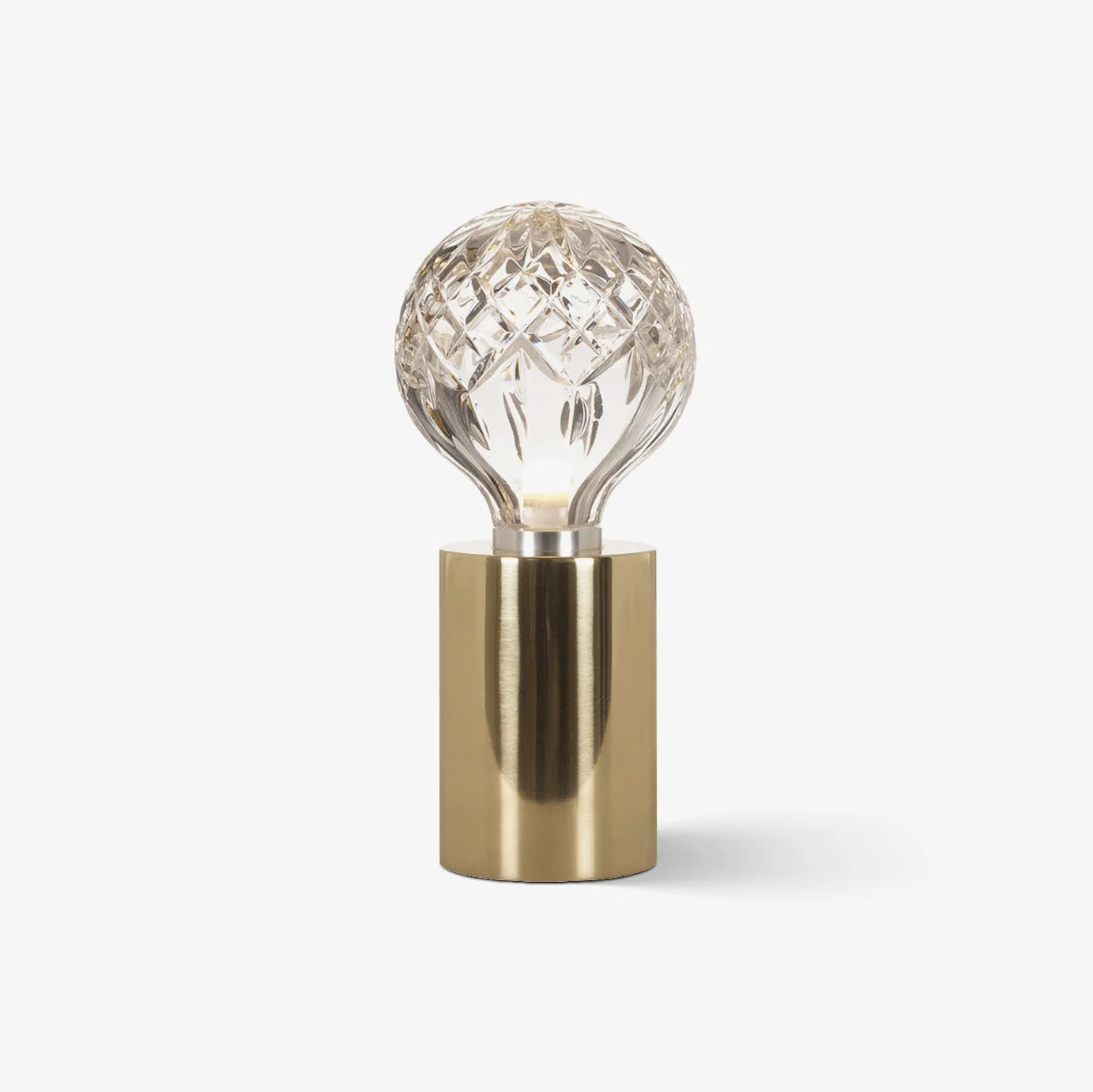 Outstanding Crystal Bulb Table Lamp Convenient