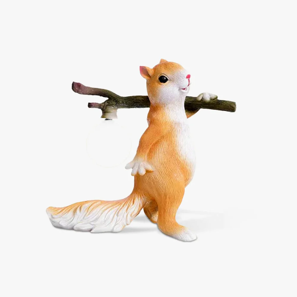 Unique Squirrel Table Lamp Versatile