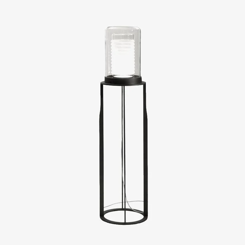Artisan Dual Cylinder Glass Floor Lamp Exceptional