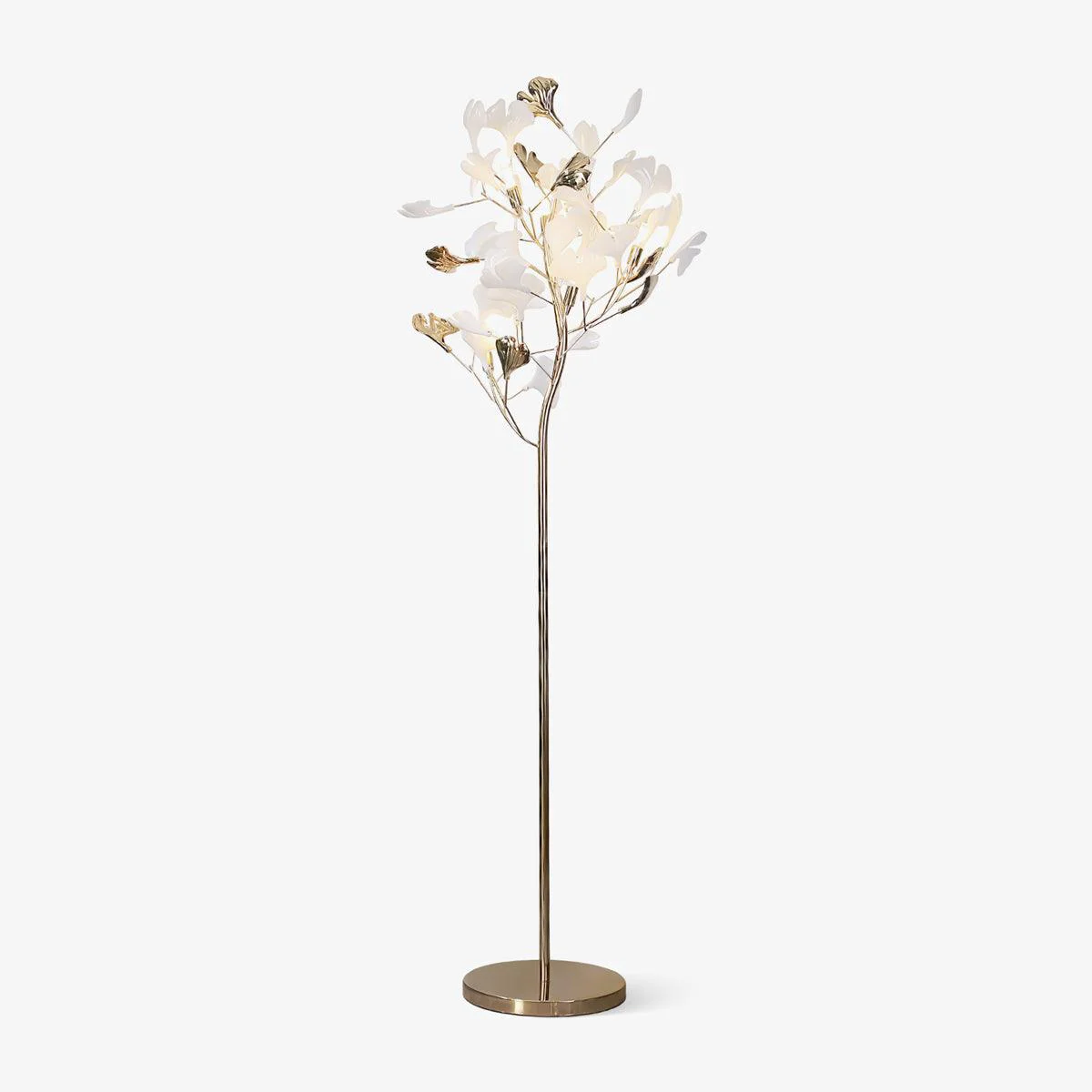 Convenient Gingko Leaf Floor Lamp Top-Quality