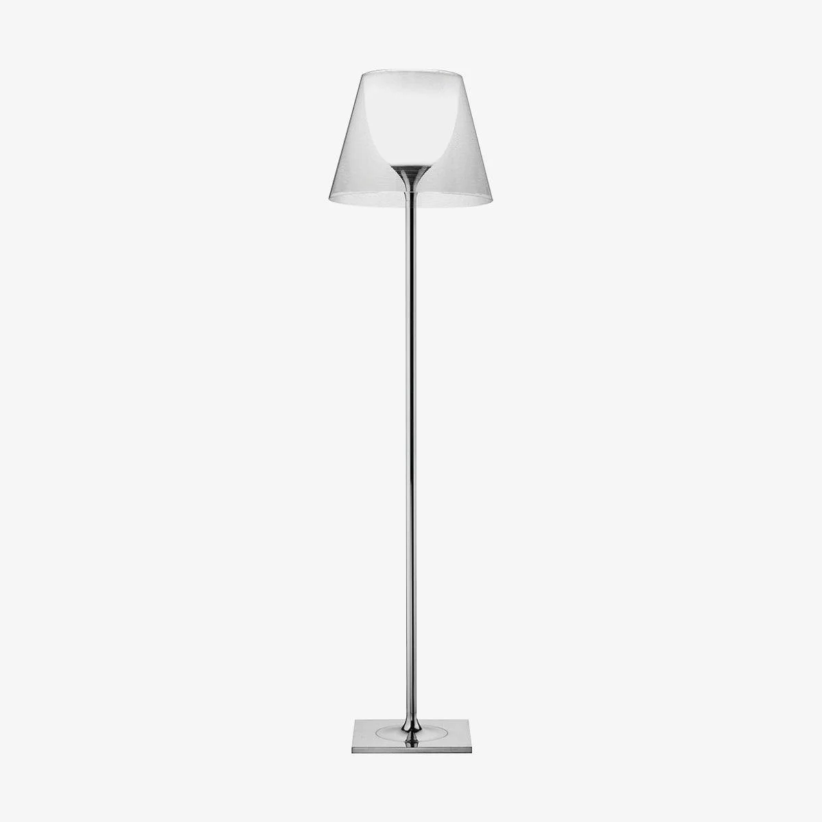 Original Chrome Prism Floor Lamp Clean