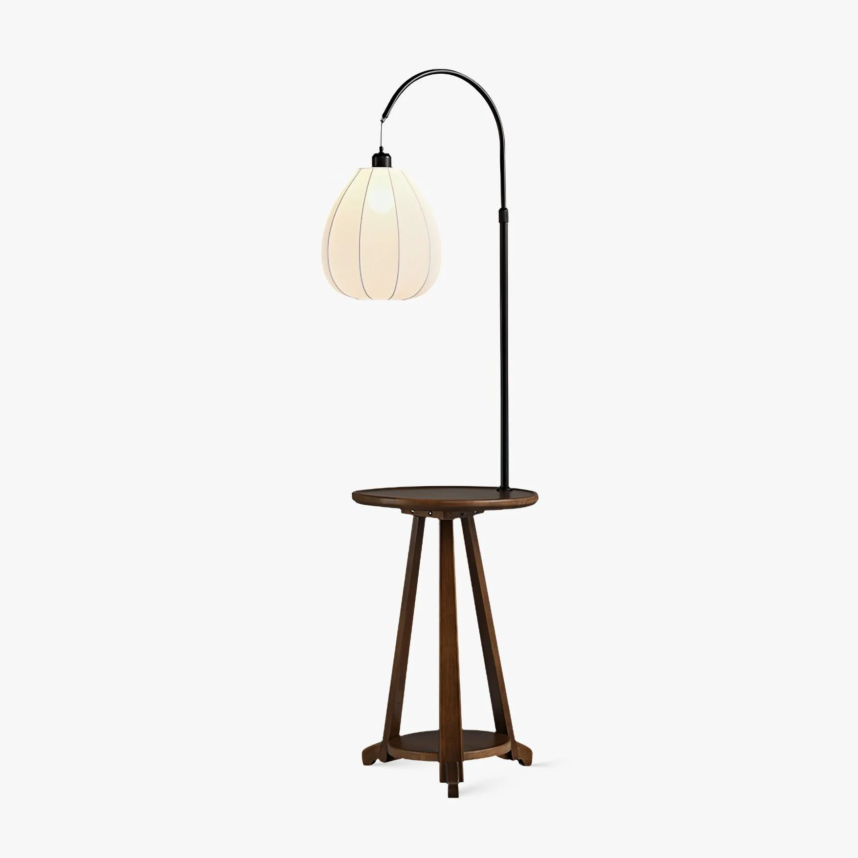 Sophisticated Arc Side Table Floor Lamp Safe