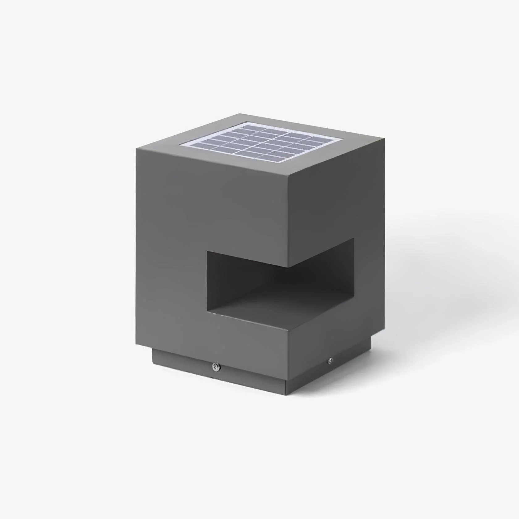 Top-Quality Regular Cube Solar Power Post Light Crafted