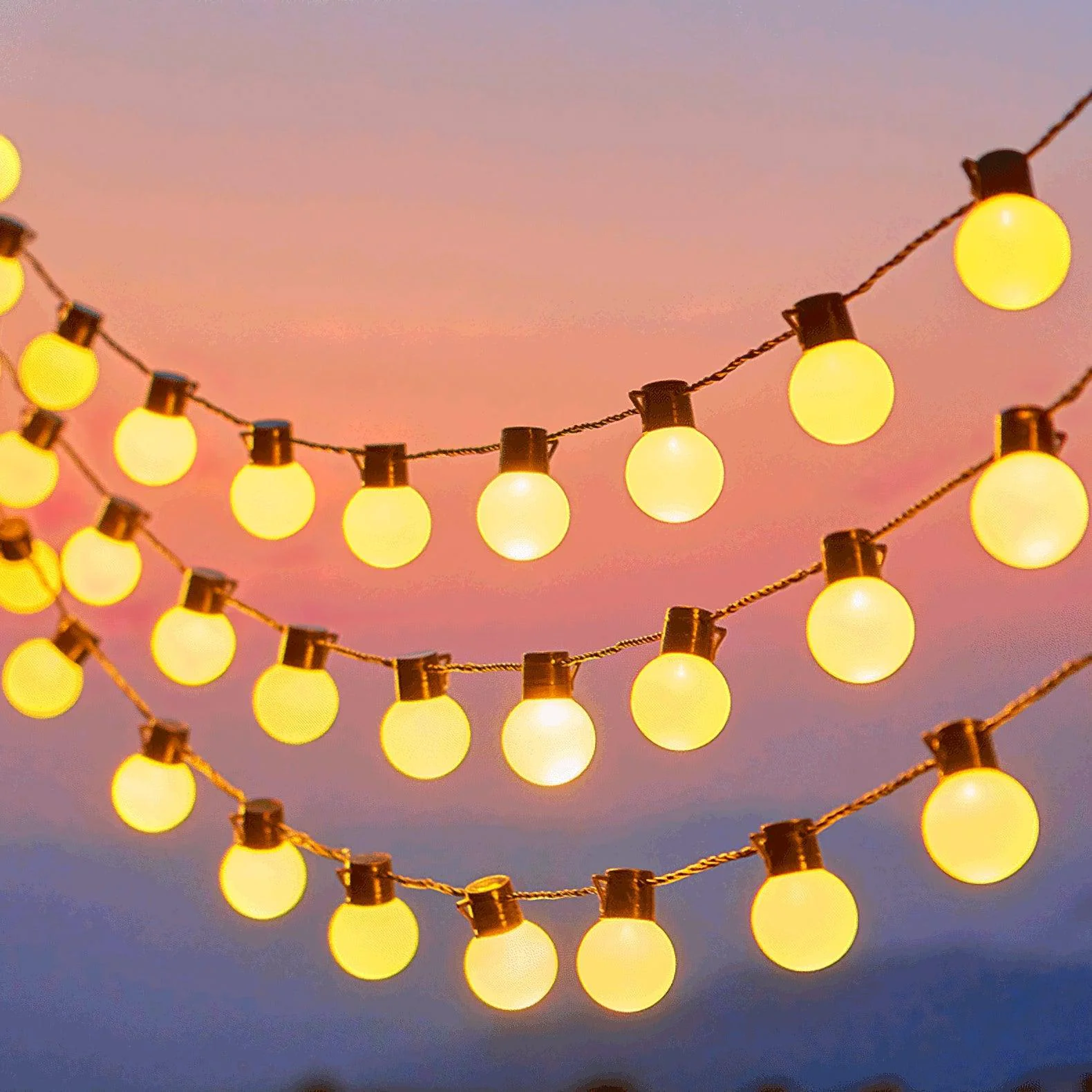 Pure Led Globe Fairy String Lights Original Design