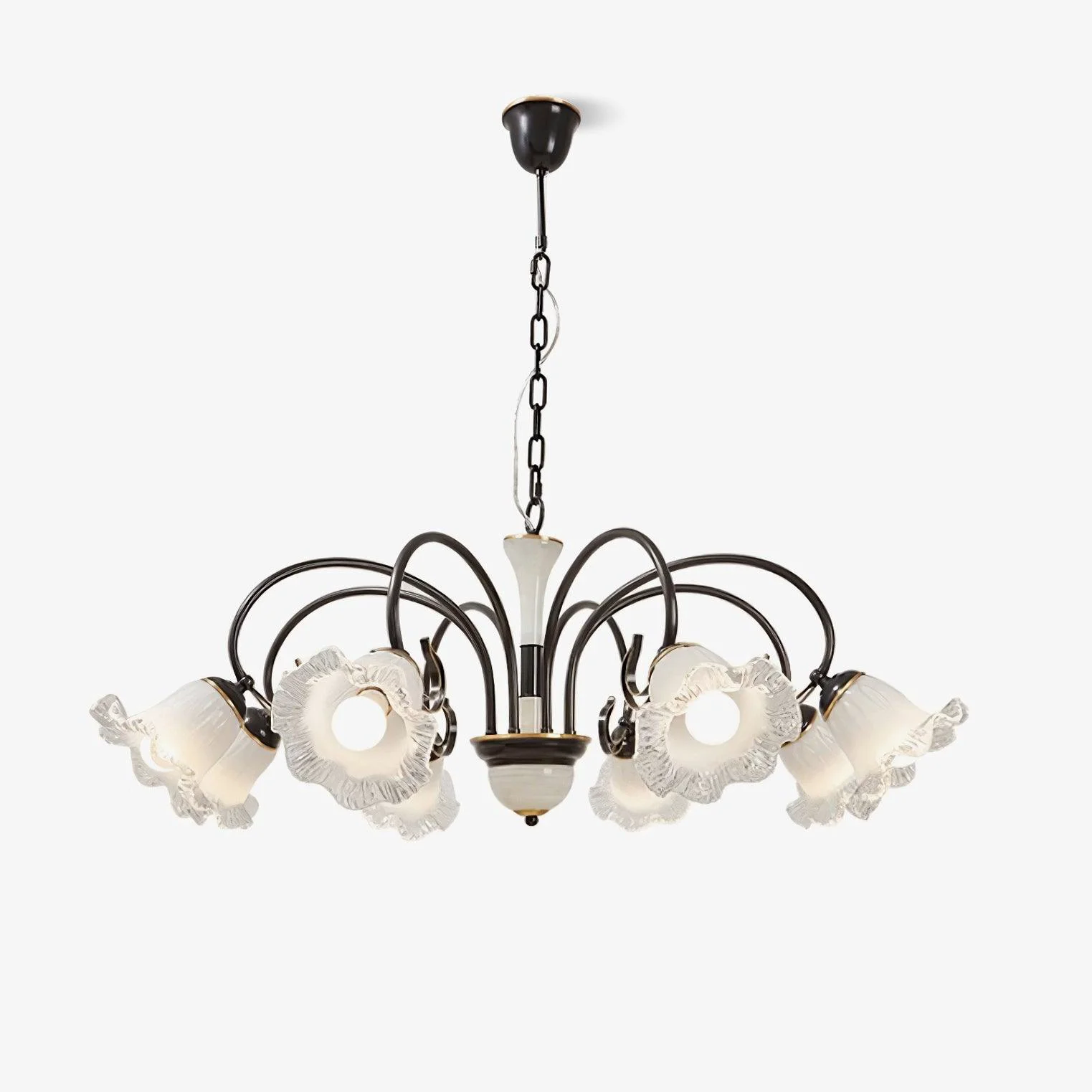 Exclusive Luce Black Chandelier Minimalist