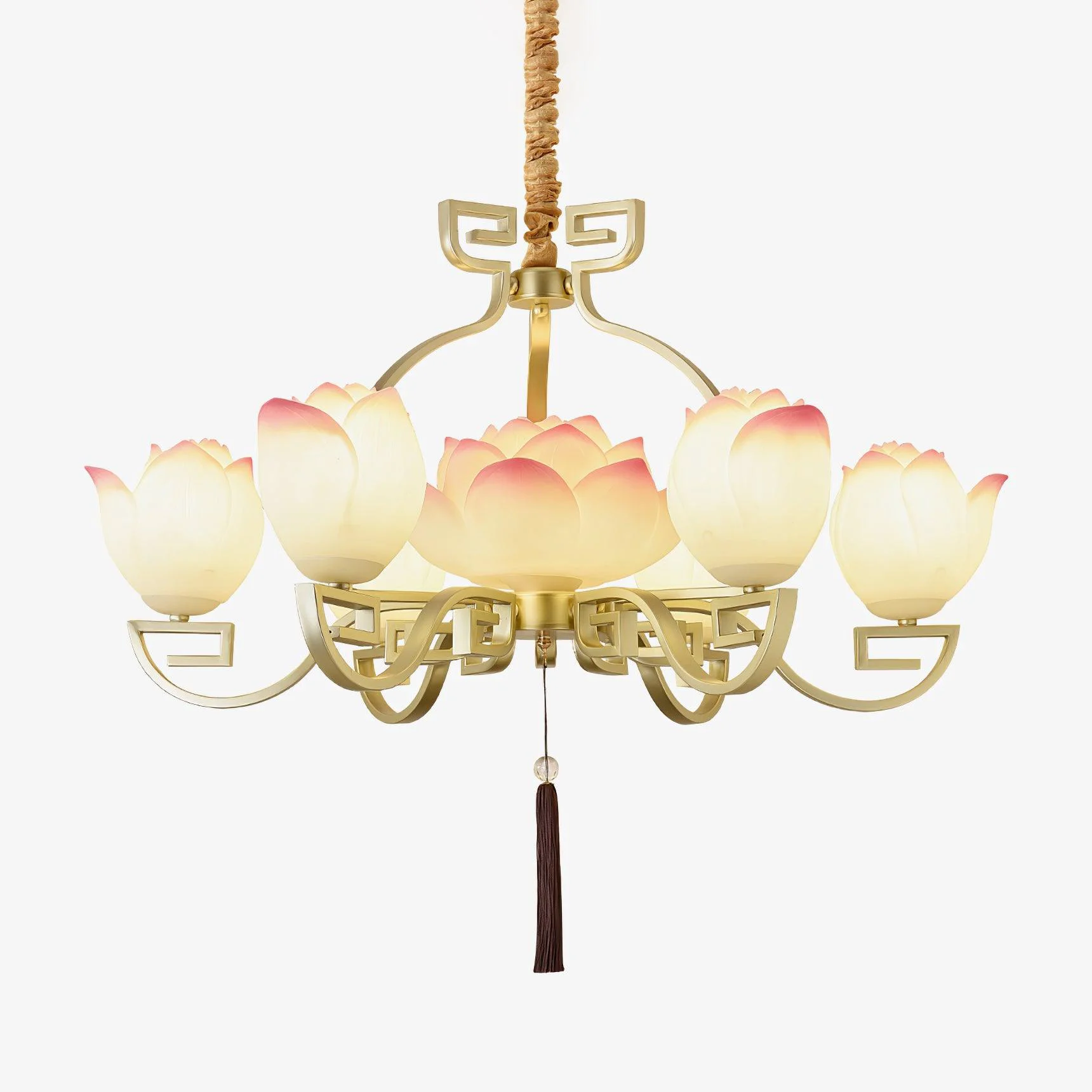 Healthy Lotus Bloom Chandelier Artisan