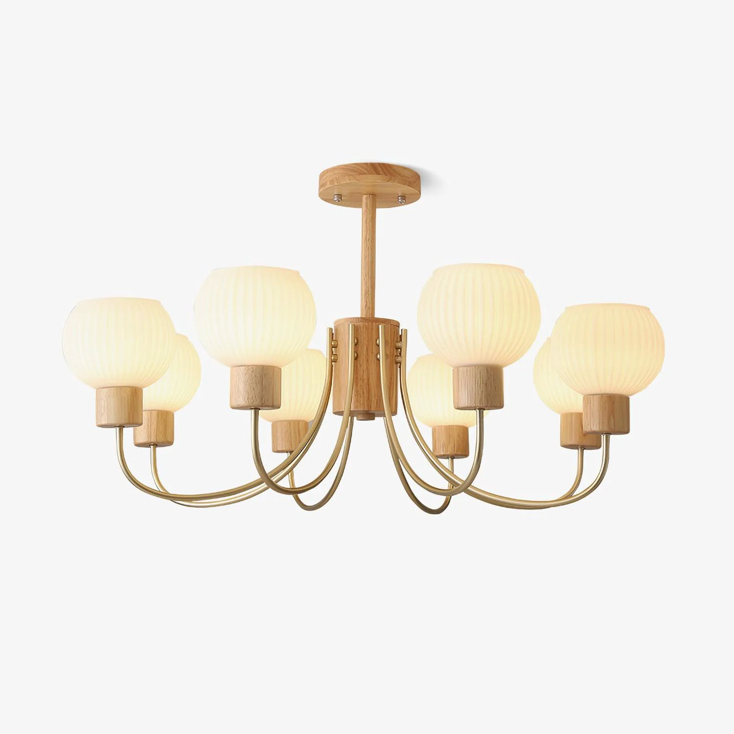 Clean Donnelly Wooden Chandelier Sophisticated