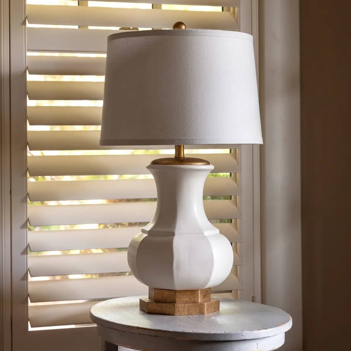 Pure White Lotus Lamp Dependable