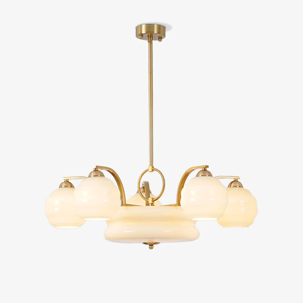 Modern Art Deco Vintage Chandelier Organic