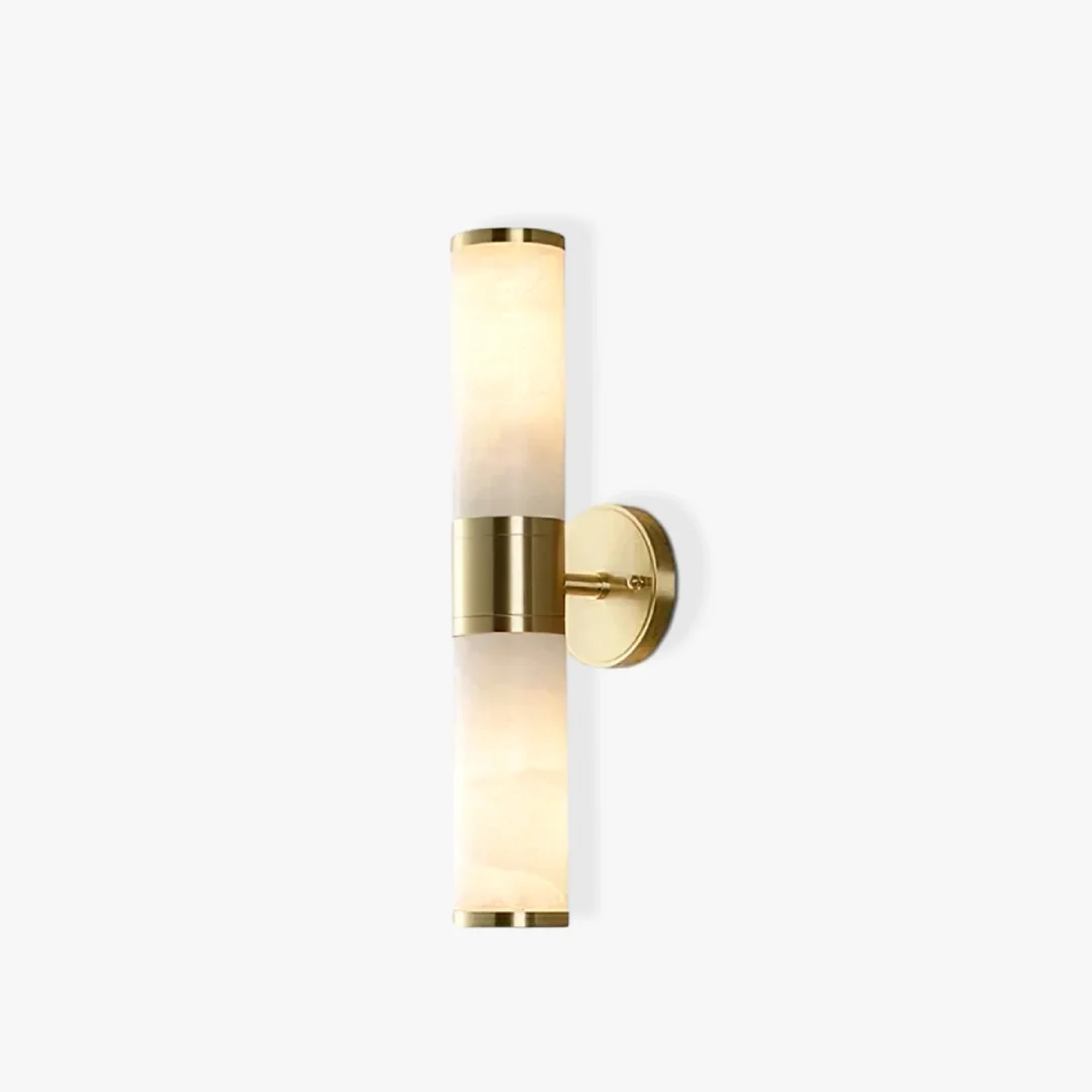 Modern Brass Alabaster Wall Lamp Dependable