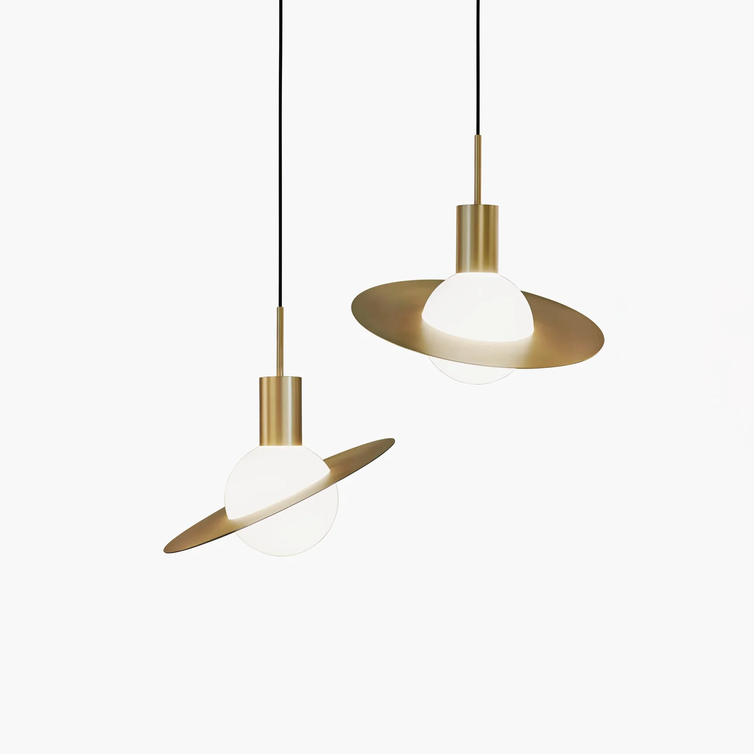 Exclusive Saturne Suspensions Lamp Contemporary