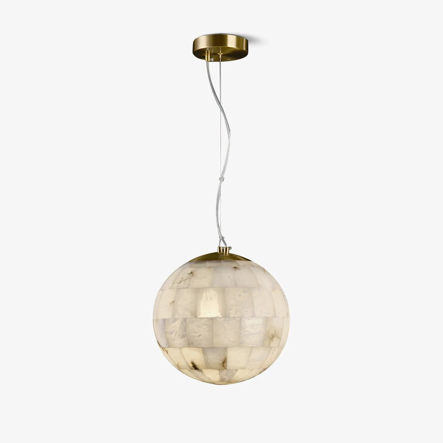 Premium Alabaster Ball Pendant Light Exclusive