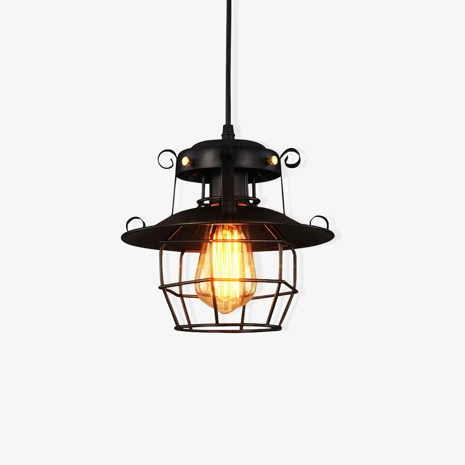 Soft Retro Birdcage Pendant Light Reliable