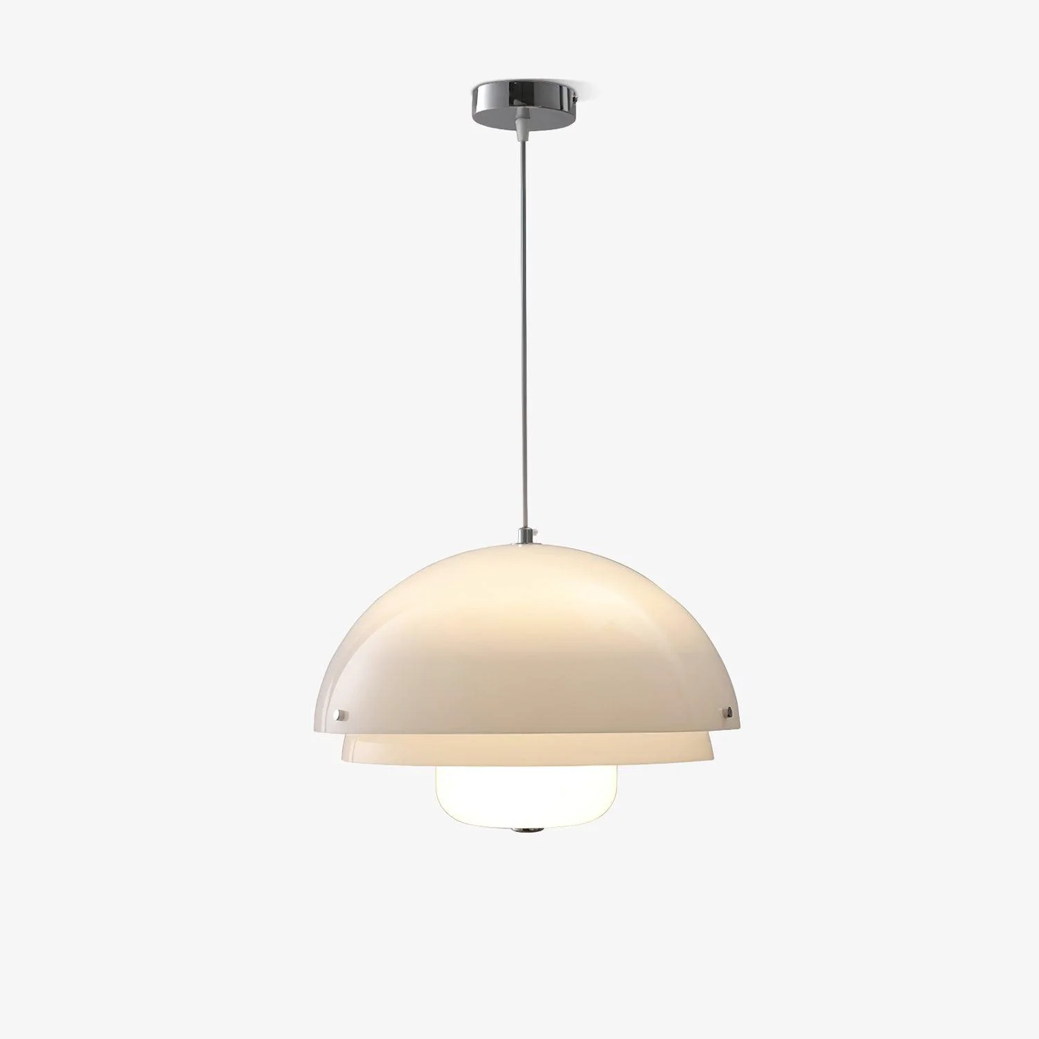 Eco-Friendly Milk White Layer Pendant Lamp High-Grade