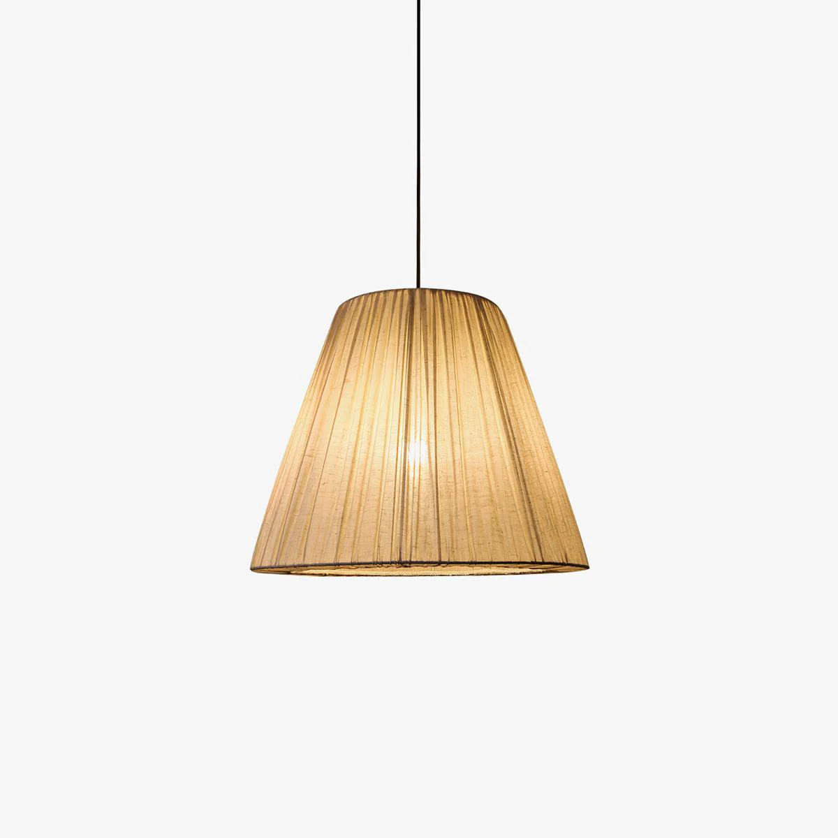 World-Class Textile Taper Pendant Lamp Exceptional