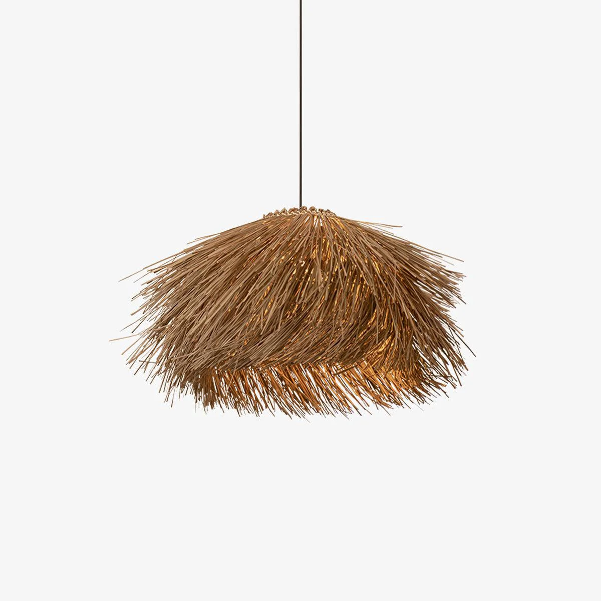 Casual Hues Wicker Pendant Lamp Healthy