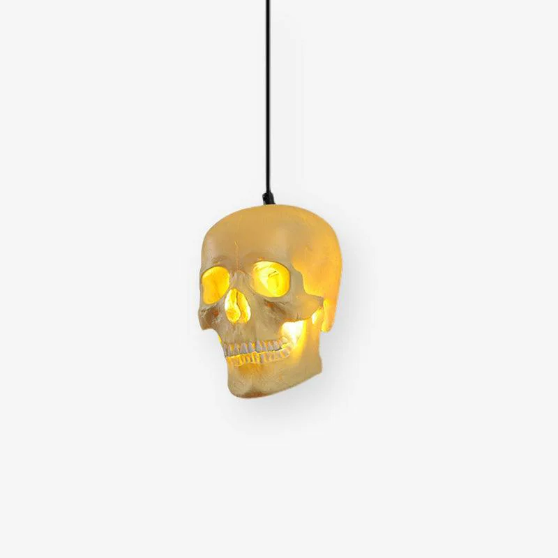 Modern Skull Pendant Light Practical