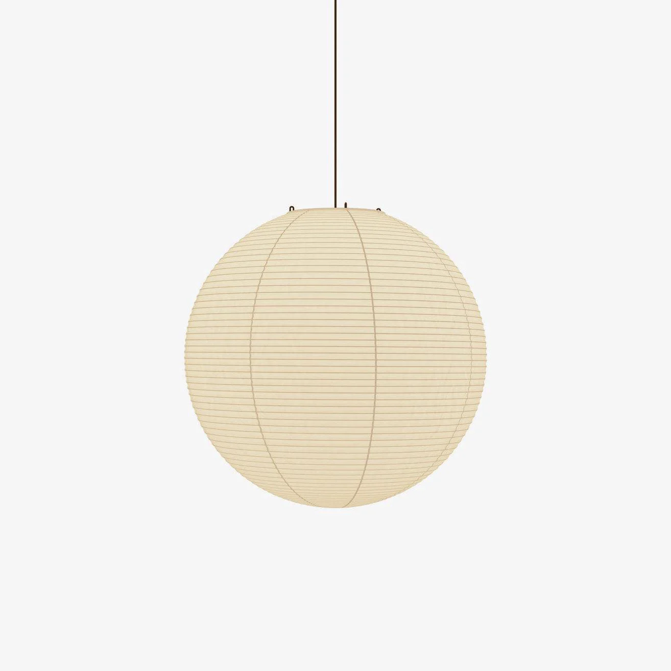 Lightweight Washi Paper Round Series Pendant Lamp Flexible