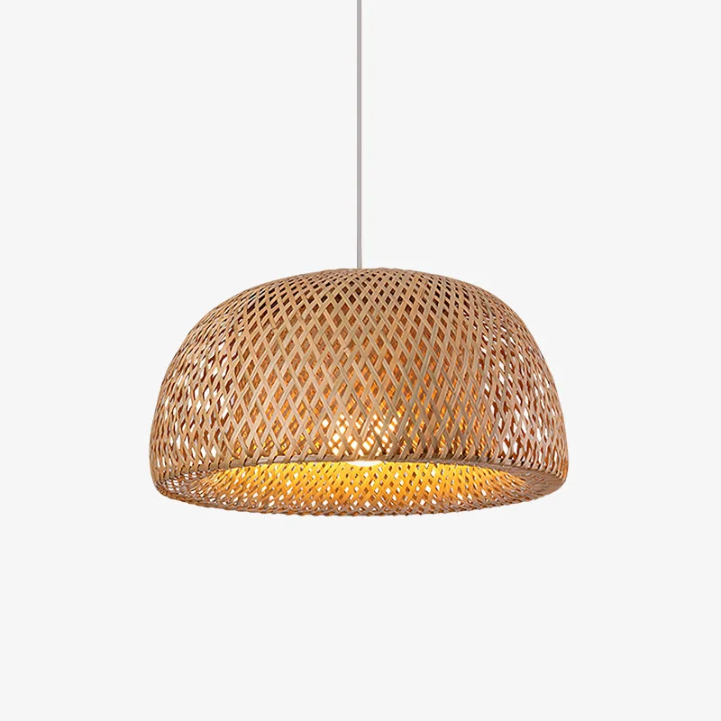 Verified Bamboo Braided Pendant Lamp Trendy
