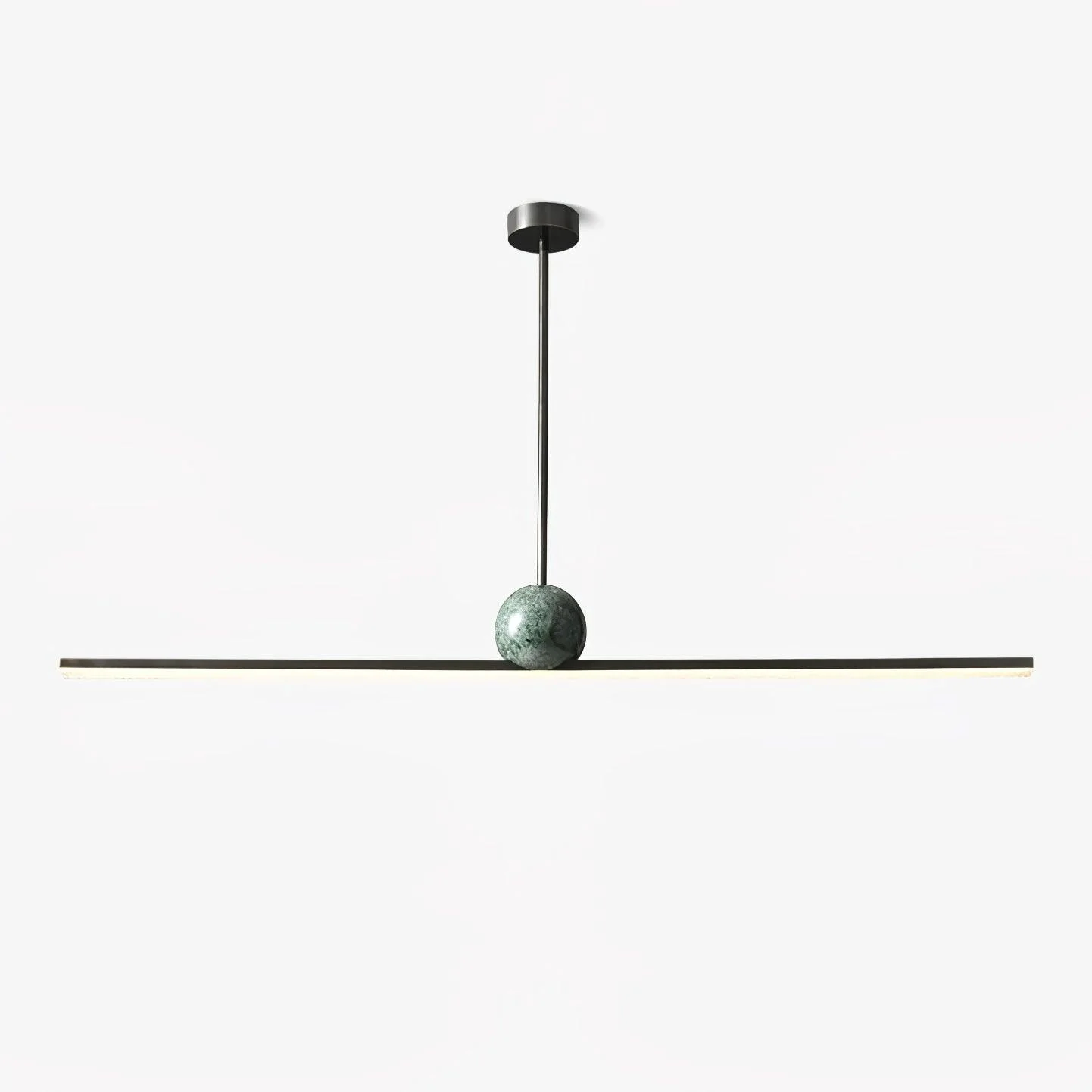 World-Class Marble Linear Pendant Lamp Traditional