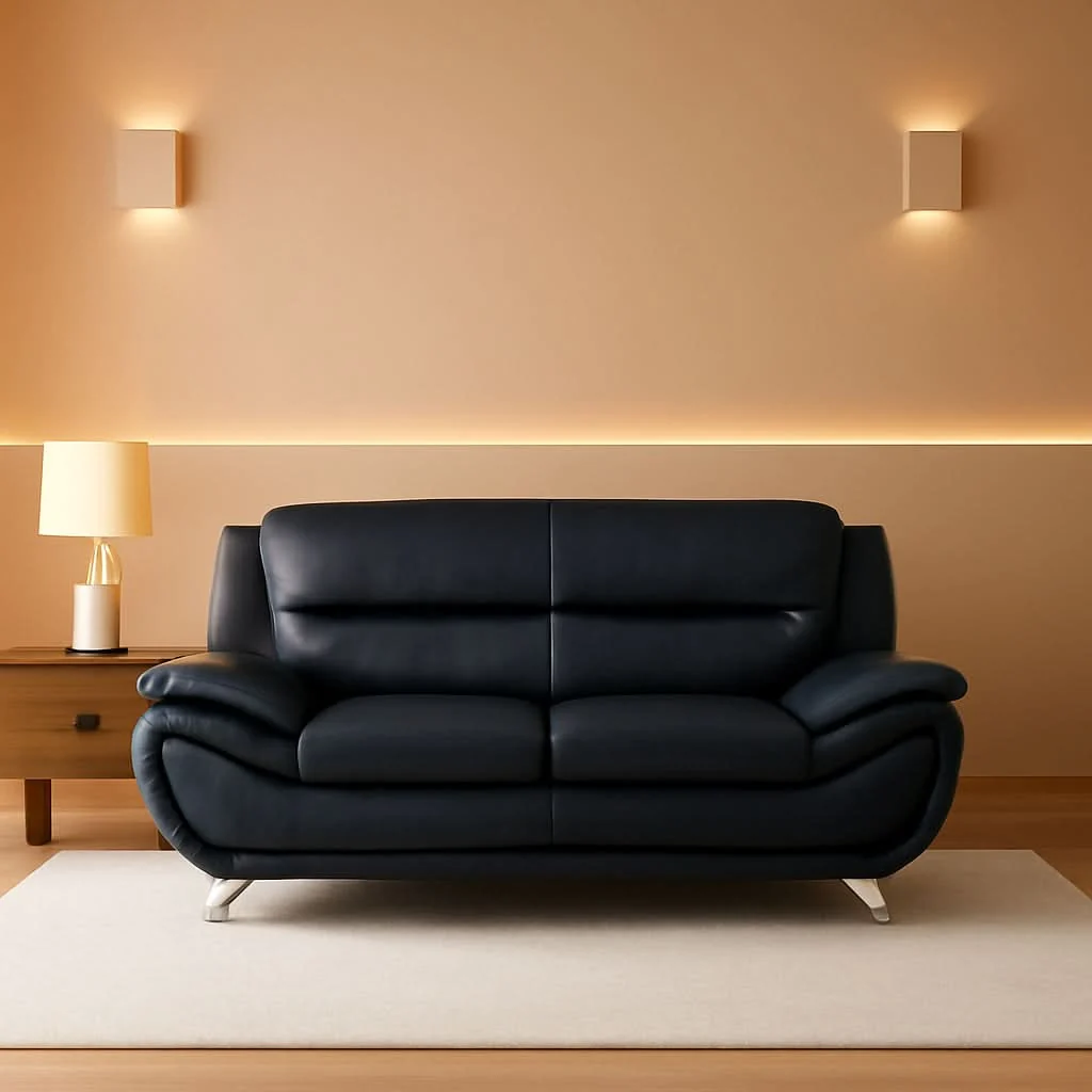 Effective Leather Couches For Living Room Black Sofa And Loveseat Set Original Design