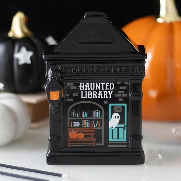 First-Class Haunted Library Tealight Warmer Exceptional