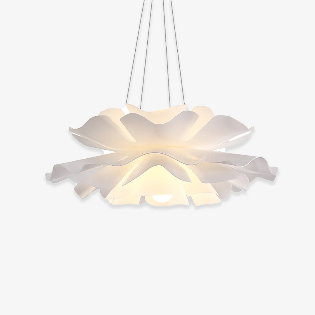 Safe Modern Flower Pendant Light Soft