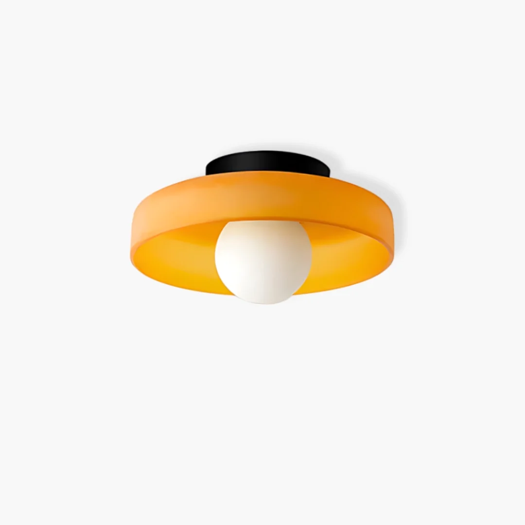 Comfortable Glass Flush Mount Ceiling Light Expertly Made