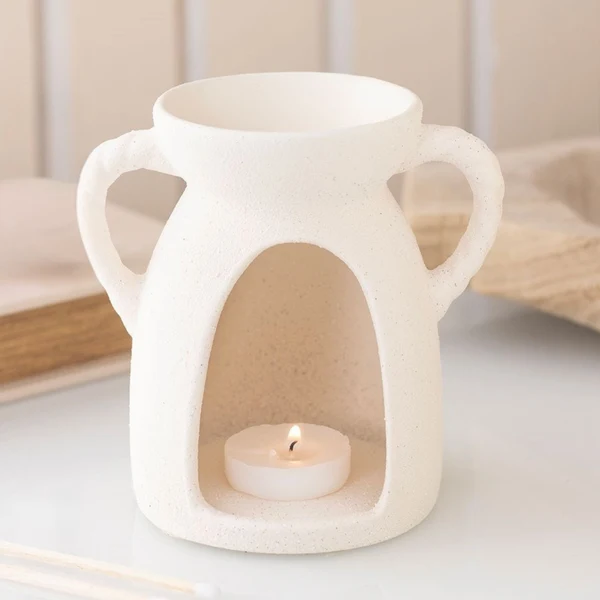Sophisticated Rope Handle Tealight Warmer Contemporary