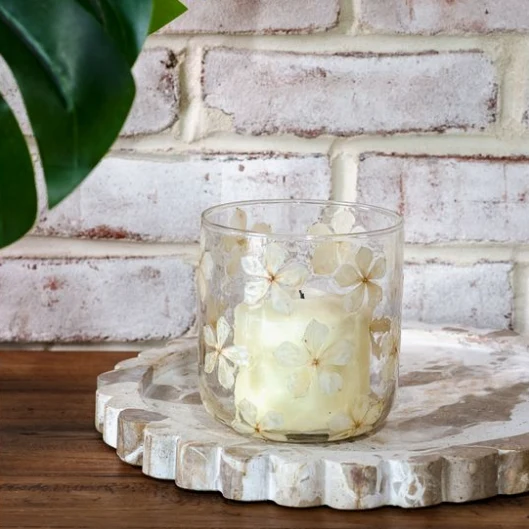 Long-Lasting Flower 3.5-inch Candle Jar High-End