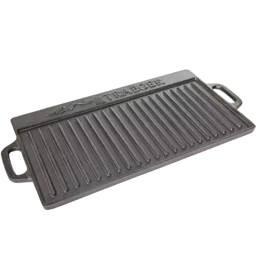 Proven TRAEGER CAST IRON REVERSIBLE GRIDDLE Versatile